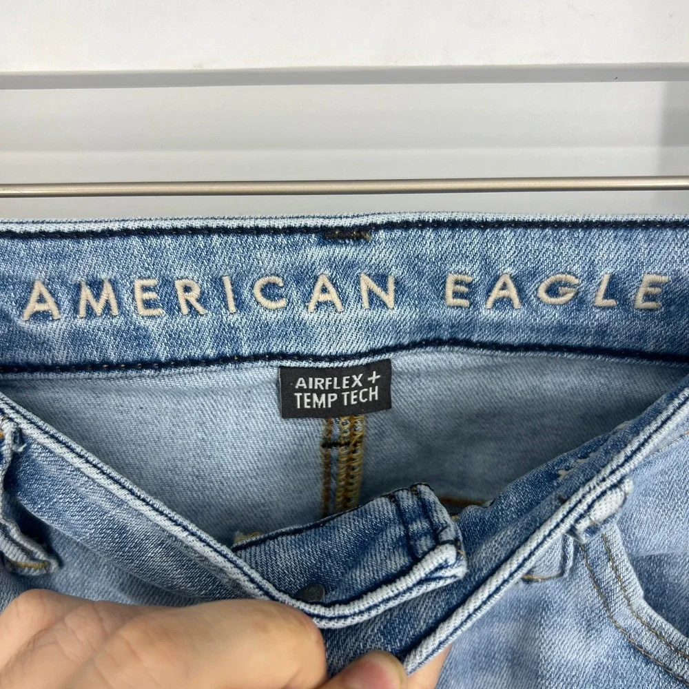 American Eagle Airflex + Temp Tech Athletic Skinny‎ Jeans Mens Size 29x32 Blue